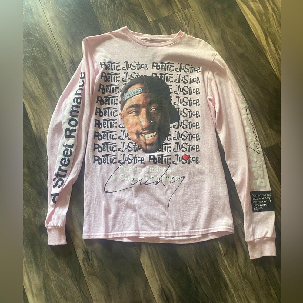 TuPac Poetic Justice long sleeve shirt - Picture 1 of 3
